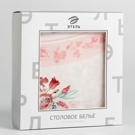 Скатерть круглая Этель Розы d=160 см