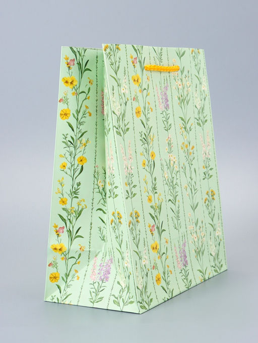 Цена за 2 шт. Пакет подарочный ламинированный Гармония 18?22.3?10 см