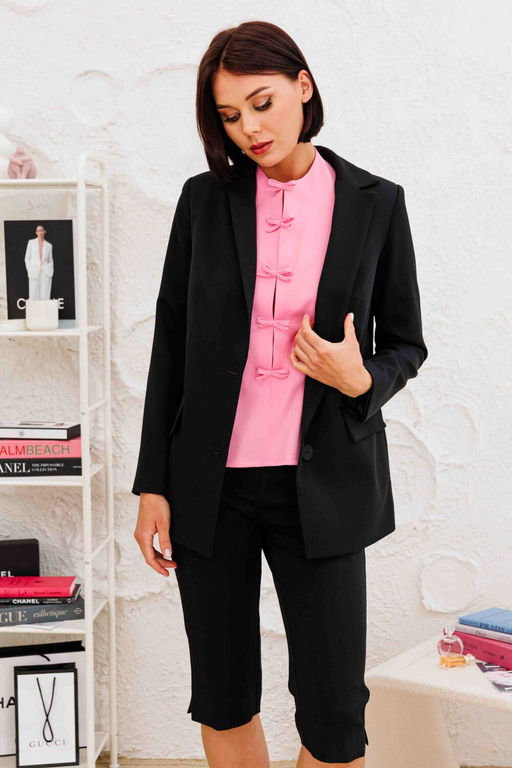 Жакет AURA 1103-170 чёрный  фото 9