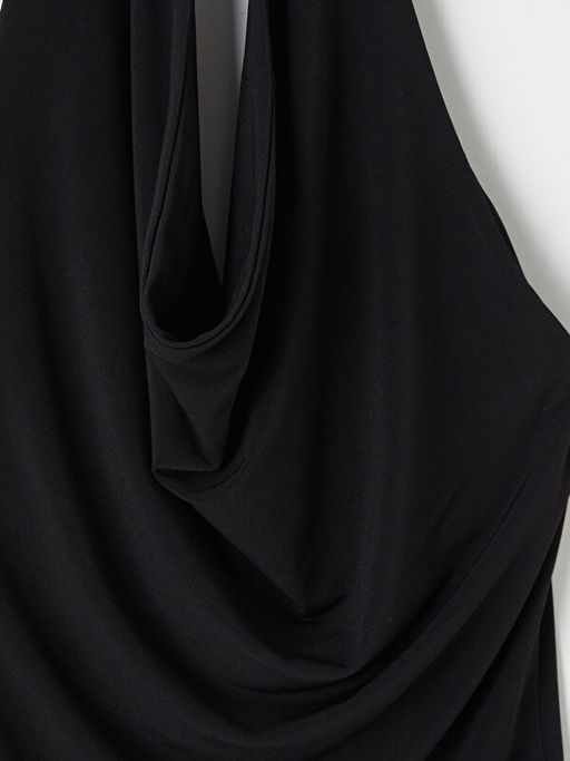 Halter Yaka B?zg?l? Bluz