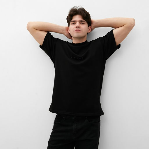 Футболка мужская MIST Men's casual размер 48, чёрный