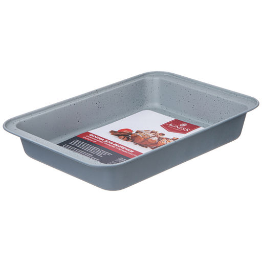 ФОРМА ДЛЯ ВЫПЕЧКИ AGNESS АНТИПРИГАРНОЕ ПОКРЫТИЕ 32*22*4,5 СМ  фото 2