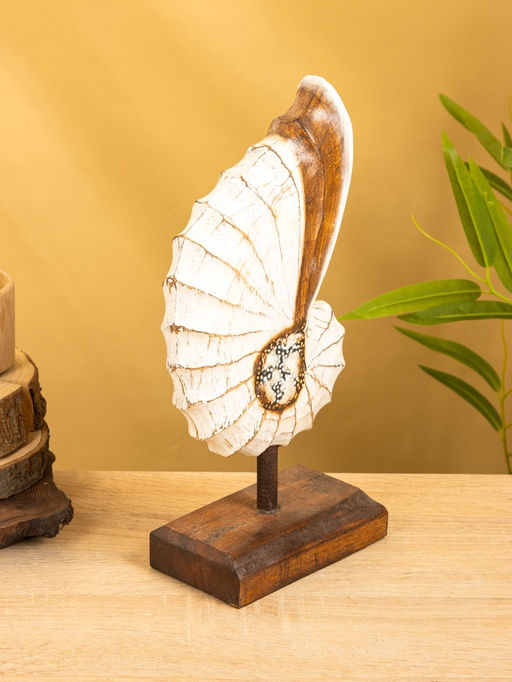 Набор сувенирный «Раковины», h=35 см, h=30 см, h=25 см, дерево, бежевый