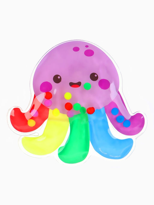 Развивающий сортер - сквиш для малышей «Осьминог», Крошка Я