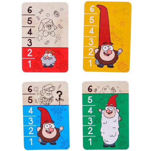 Настольная развивающая игра КТО больше?, Гравити фолз, 36 карточек - Disney фото 3