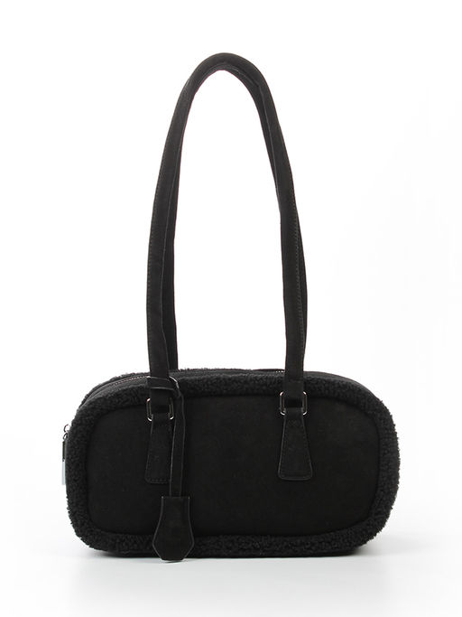 LACCOMA сумка P5821-1-черный эко кожа, искуственный мех полиэстер