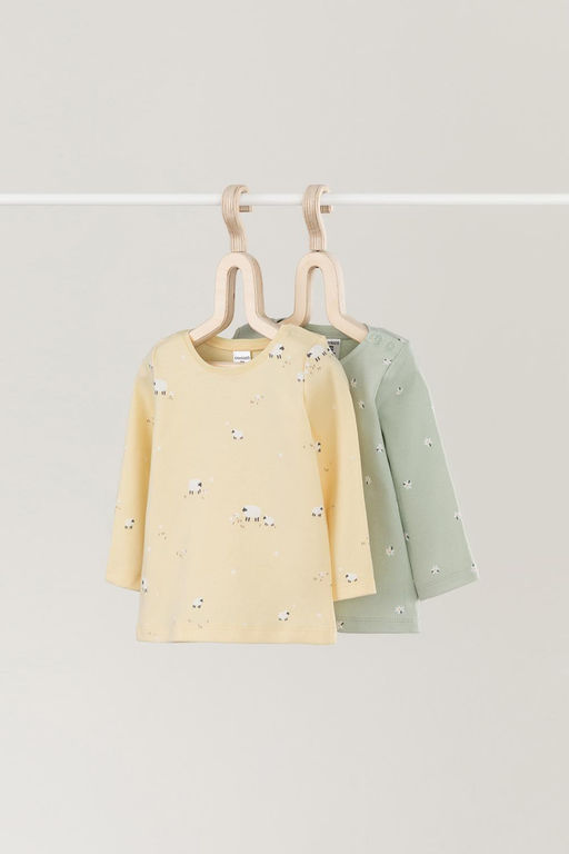 Crockid _ К 301944-2уп/маленькие овечки,поле с ромашками джемпер яс