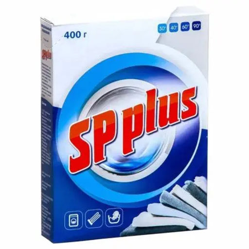 SP PLUS стир.порошок 400гр Эконом Универсал (картон)