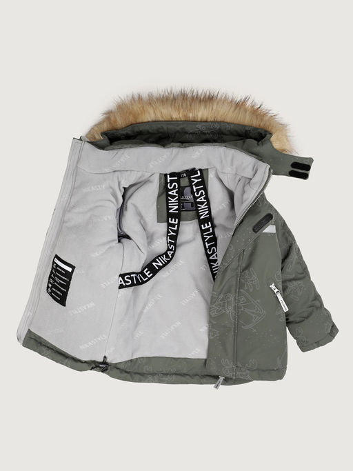 Костюм 7з0725 хаки/черный - Nikastyle фото 7