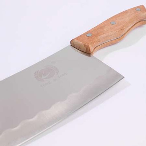 23434-1 Нож кухонный топорик нерж/ст/дерево MB (х100) - Mayer&boch фото 7