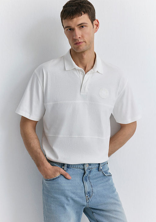 Ekru Polo Tisort