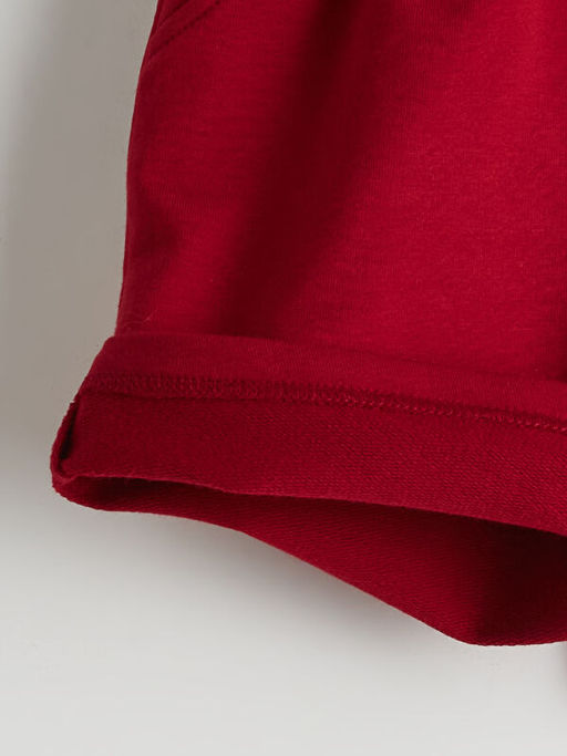 Beli Lastikli Galatasaray Bask?l? Erkek Bebek ?ort