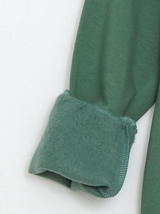 Bisiklet Yaka Bask?l? Erkek ?ocuk Sweatshirt - Waikiki фото 3