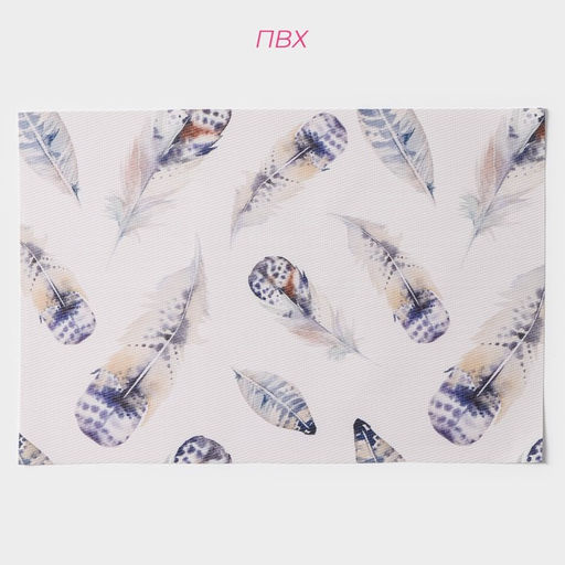 Набор салфеток сервировочных Доляна Легкость, 4 шт, 3045 см, цвет белый  фото 3