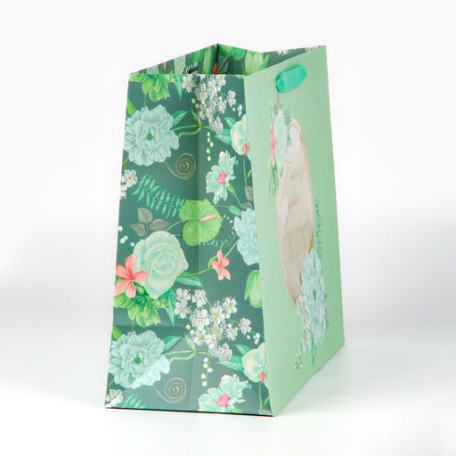 Пакет подарочный ламинированный с пластиковым окном, упаковка, Тебе, 32.5?26.5?13.5 см