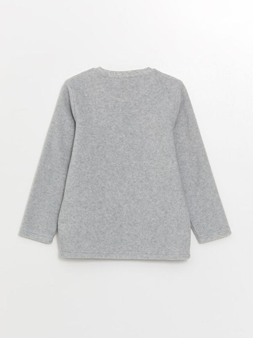 Bisiklet Yaka Polar Erkek ?ocuk Pijama ?st - Waikiki фото 3