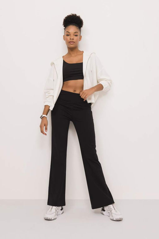 DeFactoFit Oversize Fit Толстовка Премиум с капюшоном и двумя карманами на молнии фото 2