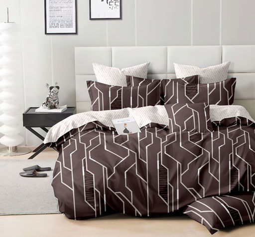 CA-7-699 КПБ Дуэт Сатин печатный + нав-ки ( 70х70х2шт+ 50х70х2шт ) АльВиТек - Alvitek фото 2