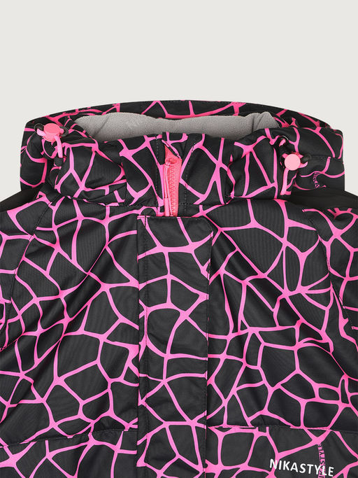 Костюм 7з3025 фуксия/черный