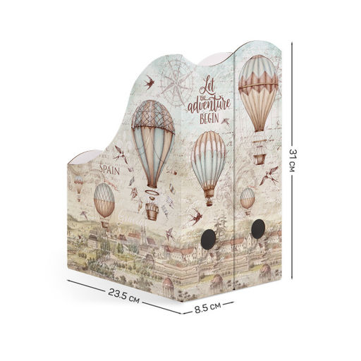 VAL TC-3VP-85 Лоток для бумаг вертик.,набор 6шт, 3шт.-29,5*23,5*8,5см,3шт.-31*23,5*8,5см, TRAVELLING, шт