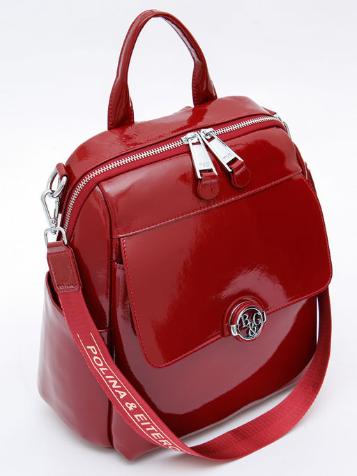 Рюкзак 21023-8 wine red Polina&Eiterou