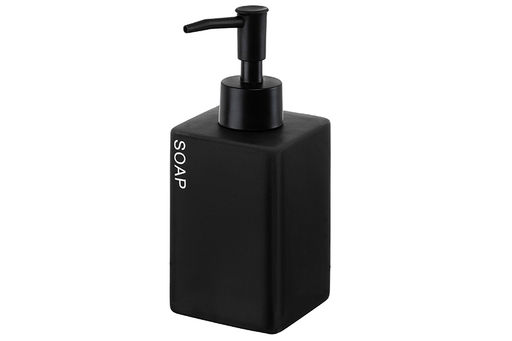 Диспенсер для мыла 310 мл 6,7*6,7*16,3 см SOAP, черный - Elan gallery фото 3