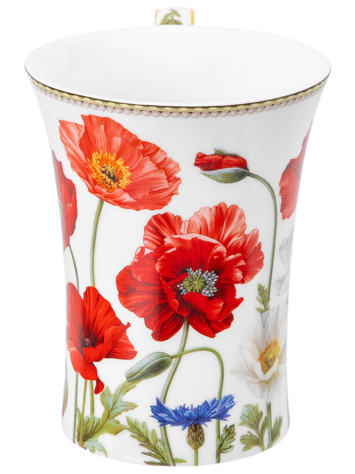 Кружка 400 мл 13*9*12 см Маки фарфор NEW BONE CHINA - Elan gallery фото 27