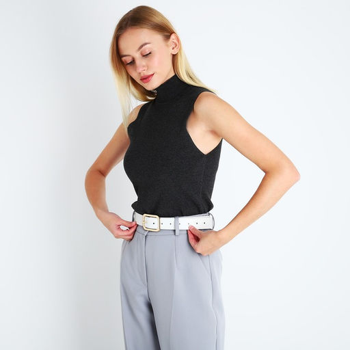 Ремень женский, ширина 3,3 см, пряжка металл, цвет белый - Simaland фото 4