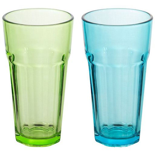 Стакан 355 мл (бирюзовый, зелёный) арт.007278 - Mallony фото 2