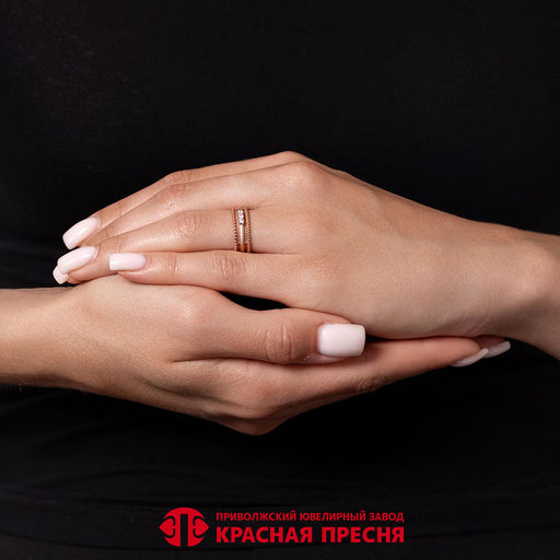 КОЛЬЦО 23817027Д - Красная пресня фото 2