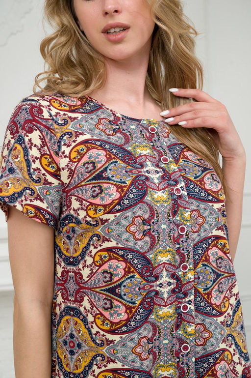 Платье женское из кулирки Кармелита восток - Амадэль фото 15