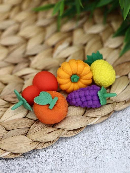 Ластики "Vegetables", lemon, 5 шт. в наборе