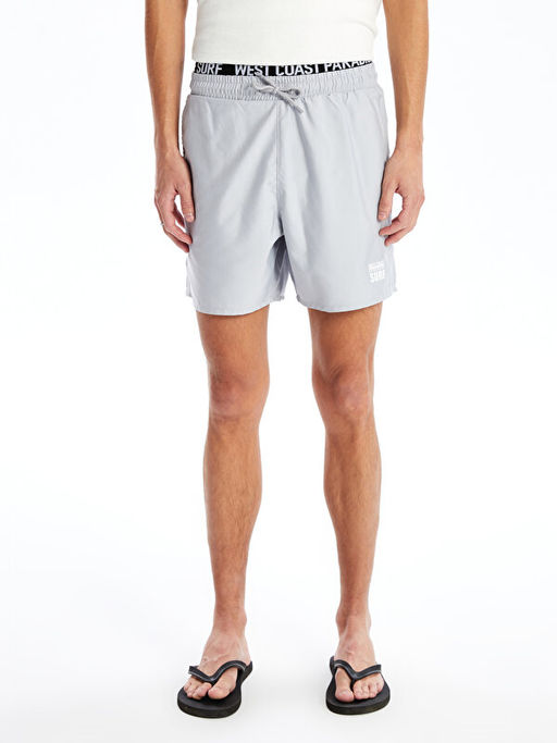 K?sa Boy Bask?l? Erkek Deniz ?ortu