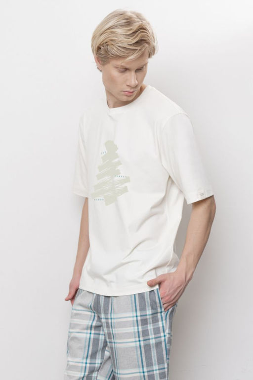 Футболка с принтом 6711M-20230.3H-131.1394 - Almando melado фото 3