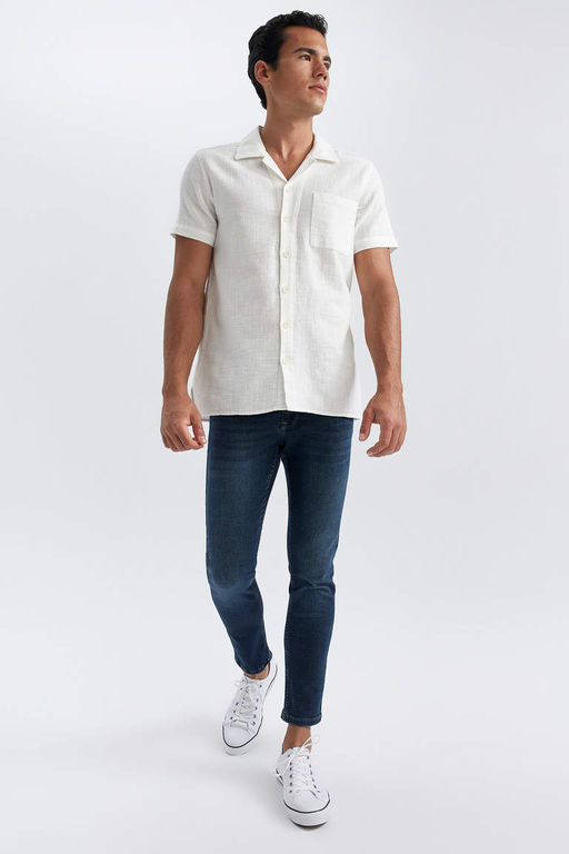 Джинсовые брюки скинни Carlo очень узкого кроя с нормальной талией и очень узкими штанинами - Defacto фото 5