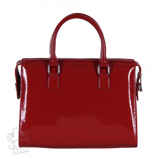 Сумка женская кожаная 9221-1 red Velina Fabbiano-Safenta в Новосибирске