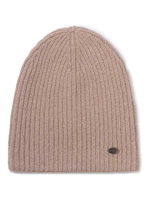 Шапка жен. пух енот+шерсть+виск LB-N88069 dirty pink