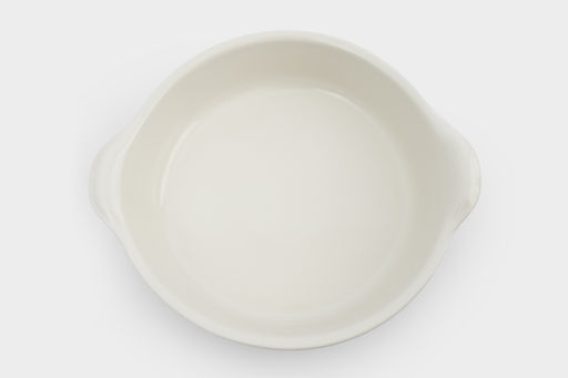 Форма для запекания, 26 см, керамика, круглая, молочно-бежевая, Baker - Anna lafarg фото 3