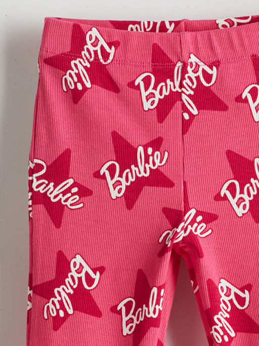 Beli Lastikli Barbie Bask?l? K?z ?ocuk Tayt