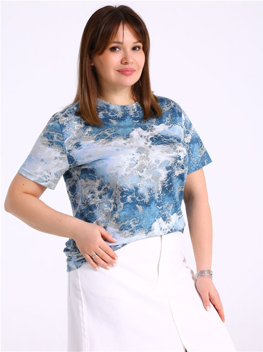 футболка 1ЖДФК3305001н - Апрель фото 6