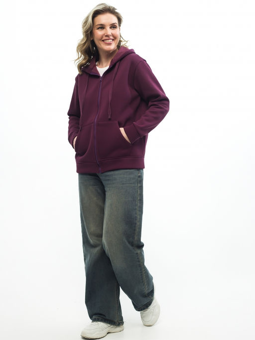 Толстовка жен.арт.1146/2-6,сливовая