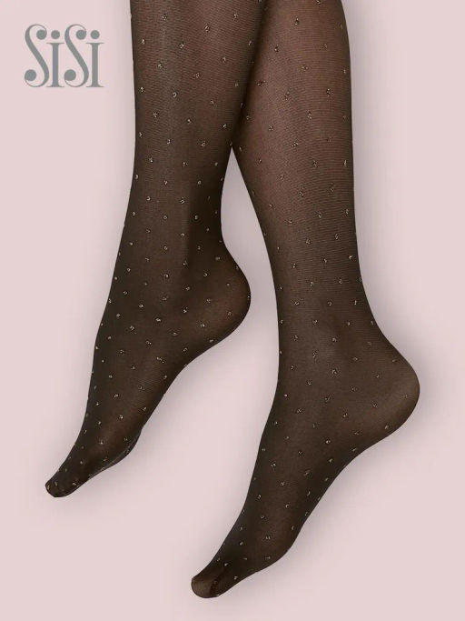 Колготки SiSi POIS LUREX (60/5) - nero/oro фото 8