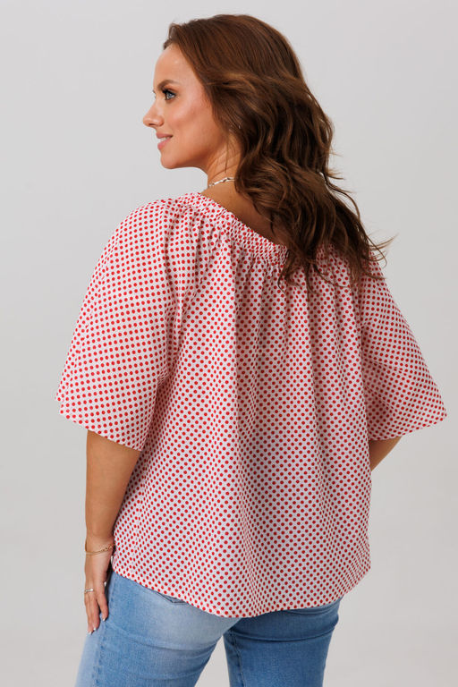 Блуза Anastasia 1252 красный фото 2