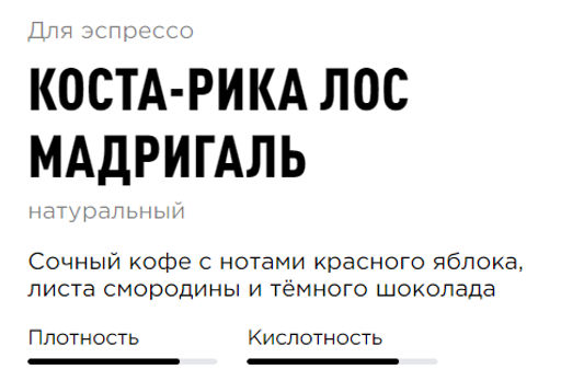 Кофе Коста-Рика Лос Мадригаль - Tasty coffee фото 2