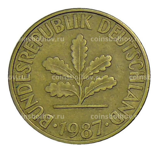 10 пфеннигов 1987 года G Германия