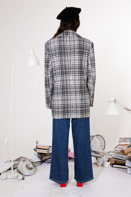 Жакет KOKOdea 7.11.1 черно-белый  фото 2