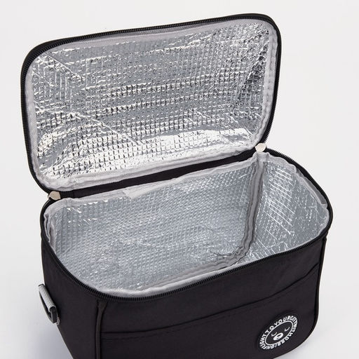 Термосумка на молнии, объём 5.7 л, наружный карман, регулируемый ремень, цвет чёрный - Simaland фото 3