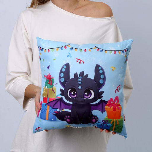 Подушка декоративная квадратная «Дракон»