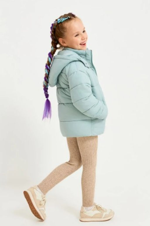 20224450051, Рейтузы детские для девочек Lia бежевый Acoola  фото 3