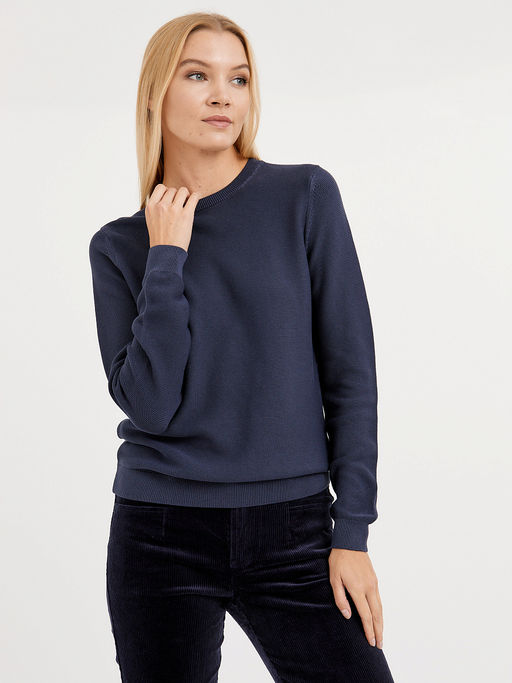 джемпер женский базовый из хлопка - Glenfield фото 6